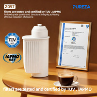 Filtro de Agua para Cafetera Doméstica Z057 Compatible con Siemens EQ.6 EQ.9 EQ.300, Carbón Activado de Cáscara de Coco, Certificado NSF42