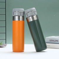 Bouteille d'eau isotherme en acier inoxydable de haute qualité 800 ml, anti-fuite, écologique, pour la gym et le fitness, avec couvercle à ressort sécurisé 12-24