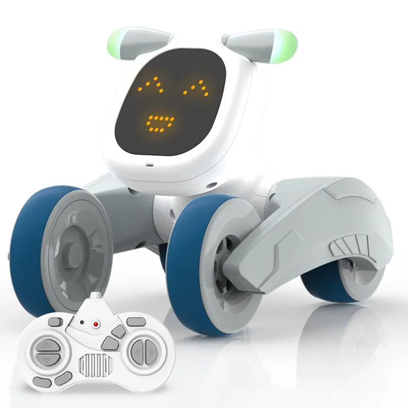 स्मार्ट एआई तकनीक आरसी पशु इलेक्ट्रॉनिक बुद्धिमान रिमोट कंट्रोल रोबोट कुत्ता खिलौना