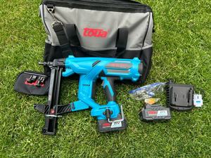 Clous en béton GunToua Dccn40A Pistolet à clous en acier sans fil électrique au lithium <span class=keywords><strong>Cloueur</strong></span> utilisé - Product Image 6