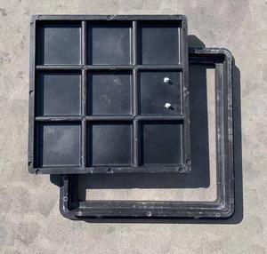 Moldes de cubierta de alcantarilla cuadrada de drenaje de placa de repuesto de alta calidad con asas - Product Image 6