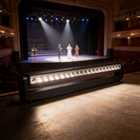 Barre LED mobile RGBW 250W IP20 à prix avantageux, projecteur de scène à faisceau LED, barre matricielle à faisceau LED