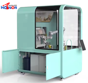 Máquina Expendedora Automática de Café con Brazo Robótico y Motor PLC, Nueva de Fábrica China, para Energía y Minería - Product Image 2