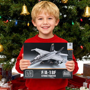 Kit de Modelo de Plástico 1/72, Fuerzas Armadas de EE. UU., Fuerza Aérea, Avión de Combate Multifuncional Supersónico F/A-18f <span class=keywords><strong>Super</strong></span> Hornet, Bloques y Juguetes de Construcción de Modelos - Product Image 3