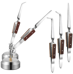Pince à <span class=keywords><strong>souder</strong></span> rotative à 360 °-Outil de troisième main réglable pour bijoux/soudage avec mâchoires interchangeables - Product Image 6