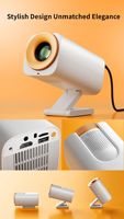 Nouveau projecteur intelligent portable Y1SPRO LED 450 ANSI Lumens 1080P Android 12 avec 3D intégré et rapport de contraste 1500:1 pour usage commercial