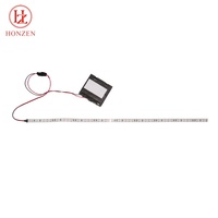 Alibaba chine fournisseur prix bas 3V 3528 smd 60leds/m batterie propulsé flexible led light strip