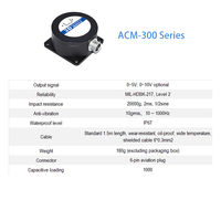 Akselerometer Tri-Axis Mems Output Tegangan 0-5V 0-10V Sensor Getaran Presisi Tinggi