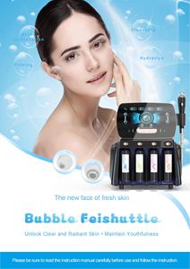 Diseño Popular 360 grados Vacío Espiral Eliminación de espinillas Limpieza facial Piel Dermoabrasión Máquina de limpieza de poros faciales - Product Image 4