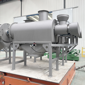 Machine linéaire personnalisée à tamis vibrant en acier inoxydable pour le criblage d'impuretés, ingénierie de traitement carré de poudre de flux d'air - Product Image 6