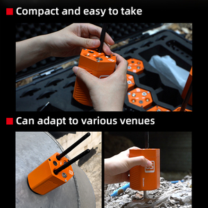 भूकंप से बचाव अभियान के लिए भूकंपीय जीवन डिटेक्टर सरणी में भूकंप के कारण इमारत के परीक्षण उपकरण ढह गए - Product Image 4