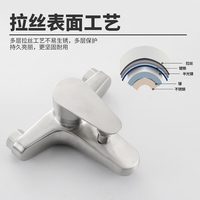 Robinetterie murale moderne en acier inoxydable 304, mitigeurs chaud/froid, robinets de douche thermostatiques pour salle de bain