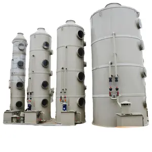 Công nghiệp phun hệ thống chất thải thanh lọc khí tháp hấp thụ khí xử lý máy móc