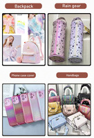 Designer 0.7mm arc-en-ciel coloré métallique 3D Texture Faux synthétique Crocodile PVC cuir tissu pour housse de téléphone sac