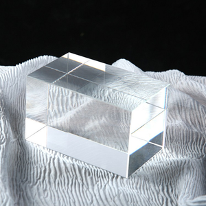 광주 저렴한 도매 고품질 k9 빈 크리스탈 큐브 레이저 조각 <span class=keywords><strong>3d</strong></span> 크리스탈 사진 프레임 - Product Image 3