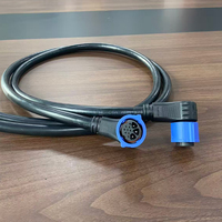 Connecteur et câble de batterie en alliage de cuivre étanche IP67 30A 300V REUNION mâle/femelle pour vélo électrique cargo