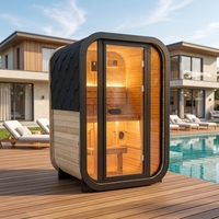Sauna à vapeur nordique pour 2 personnes - Spa portable à domicile avec thérapie de relaxation par chaleur profonde