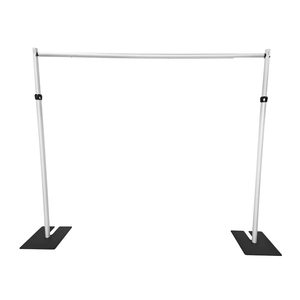 Adjustable aluminum tube <b>backdrop</b> <b>stand</b> wholesale heavy duty portable for photo booth curtain - Product Image 6