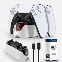 En stock, nouveau chargeur double rapide Type-C pour manette PS5, accessoires pour manette de jeu