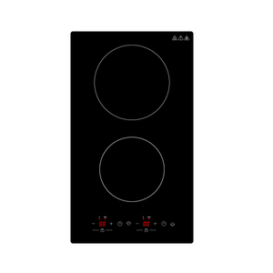 Table de cuisson à induction verticale 2 brûleurs 12 pouces encastrable 120V électrique <span class=keywords><strong>avec</strong></span> commande tactile pour petite cuisine cTUVus - Product Image 1