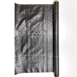 Usine chinoise, vente en gros, géotextiles tissés de haute qualité, barrière anti-mauvaises herbes, tissu paysager, couverture de sol, polyester <span class=keywords><strong>noir</strong></span> PP - Product Image 3