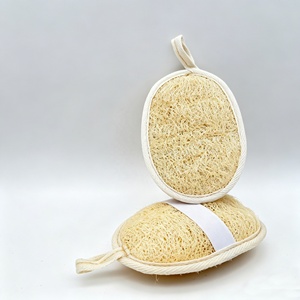 <span class=keywords><strong>Éponge</strong></span> de bain exfoliante naturelle double face en loofah 100% végétale, exfoliant corporel et facial en loofah naturel, <span class=keywords><strong>éponge</strong></span> <span class=keywords><strong>luffa</strong></span> - Product Image 5