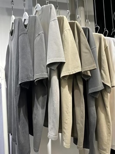 เสื้อยืดคอตตอนวินเทจเนื้อหนัก 280 กรัม แขนสั้น ทรงคอกลม ซักแล้ว ไม่มีลาย คุณภาพสูง ขายส่ง รับสั่งทำเสื้อยืด - Product Image 6