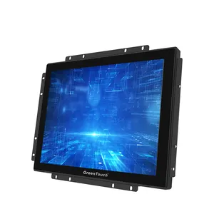 OEM Vandal geçirmez cam 10 puan çoklu kapasitif dokunmatik ekran 19 inç açık çerçeveli monitör