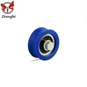 Roulettes de <span class=keywords><strong>porte</strong></span> et de fenêtre en U <span class=keywords><strong>mini</strong></span> avec roulement à billes 696 - Product Image 4