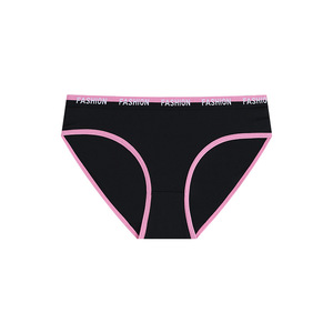 Ropa interior de Bikini para mujer Effie <span class=keywords><strong>Nicole</strong></span> 95% algodón antibacteriano transpirable estilo deportivo estampado Digital de letras de tiro medio - Product Image 5