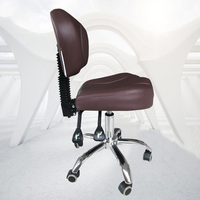 Chaise de salon de manucure moderne Offre Spéciale tabouret dentaire avec dossier chaise avec tabouret de dentiste tabouret de chaise de dentiste ergonomique en PU pour bureau