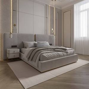 Cama Moderna y Confortable para Villa, Cama Residencial de Alta Gama - Product Image 6
