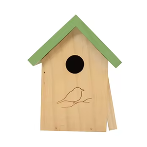 Houten <span class=keywords><strong>Mini</strong></span> Vogelhuis Outdoor Vogelhuisvoeders Voor Tuin - Product Image 3