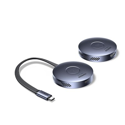 UGREEN Magnetic Wireless USB-C Transmitter and HDMI Receiver, USB C to HDMI 1080P60Hz 5G Transmission for Streaming Video Audio