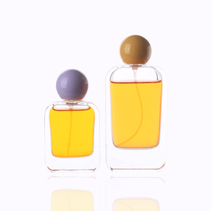 Bán Buôn Chất Lượng Tốt Dày Tường Trong Suốt Rỗng 30Ml 50Ml 100Ml Thủy Tinh Phun Chai Với Đầy Màu Sắc Bóng Bìa - Product Image 2