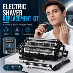 Premium Universal Electric Shaver Blade and <b>Foil</b> Replacement Parts Stainless Steel <b>Razor</b> Head Kit OEM Manufacturer - Product Image 1