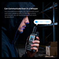 Radio POC KSUN CT8 4G, talkie-walkie longue portée, radio mobile GSM, carte SIM, 8000 km, radio bidirectionnelle, interphone sans fil portable