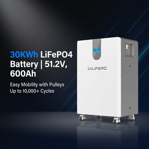 30kWh <b>Battery</b> for Solar Energy Storage System | 51.2V Lithium <b>Battery</b> for Home and Commercial <b>Backup</b> Power - Product Image 2
