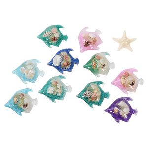 Charmes acryliques personnalisés motif dessin animé poisson tortue crevette étoile de mer animaux marins aimants de réfrigérateur autocollant acrylique pour réfrigérateur - Product Image 4