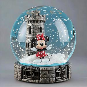 Boule <span class=keywords><strong>de</strong></span> neige lumineuse <span class=keywords><strong>de</strong></span> marque Snow Globe, motif souris <span class=keywords><strong>de</strong></span> dessin animé, en verre et résine, idéale pour la décoration <span class=keywords><strong>de</strong></span> table <span class=keywords><strong>de</strong></span> Noël et la maison, cadeau. - Product Image 6