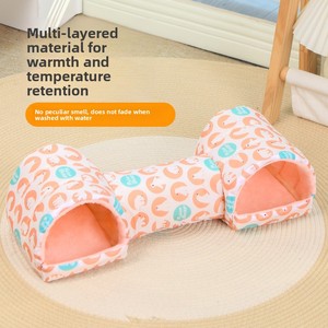 Adorable tunnel-nid pour lapins, perroquets, petits animaux et hamsters, idéal pour les gliders d'or, d'abeille et de sucre, <span class=keywords><strong>chaleur</strong></span> toute saison, usage intérieur - Product Image 2
