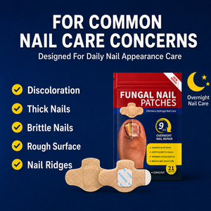 Patchs Réparateurs Antifongiques de Haute Qualité pour Ongles, Traitement à Base d'Extraits pour les Mycoses des Ongles, Patchs pour le Traitement des Ongles d'Orteil Abîmés par la Mycose - Product Image 4