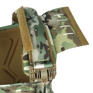 1000d Polyester Plate Carrier Tactical Vest with Quick Release Security Molle Chaleco Tactico Bandolier Laser Cut Tactical Vest - Product Image 6