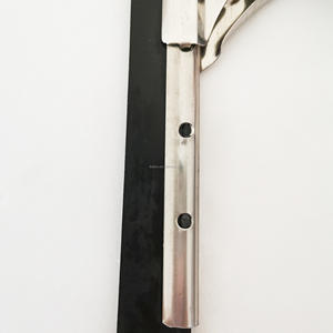 Limpador de vidro de limpeza de aço inoxidável, 45 cm, limpador de vidro com lâmina de borracha, para limpeza de janelas, etc. - Product Image 3