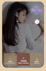 USB Wiederauf ladbarer 10-Gang-Stoßdämpfer mit variabler Frequenz und leisem, tragbarem Vibrator-<span class=keywords><strong>Dildo</strong></span> - Product Image 5