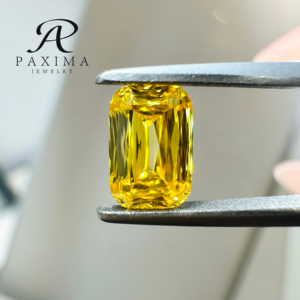 Ювелирные изделия Paxima: Профессиональные поставки, выращенные в лаборатории бриллианты Ashoka Cut, 1.17 карата, VVS2, <span class=keywords><strong>Fancy</strong></span> Vivid <span class=keywords><strong>Yellow</strong></span>, с сертификатом IGI, модель 54, производство КНР - Product Image 3