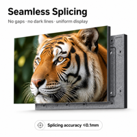 Panneau d'écran vidéo LED intérieur UM1.5PRO à pas fin de 1,5 mm, écran d'affichage 4K UHD pour salle de réunion, salle multifonctionnelle