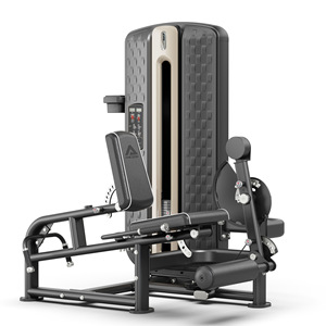 Machine professionnelle de curl et d'extension des jambes, équipement de gym commercial, appareil de fitness réglable pour exercices des cuisses - Product Image 1