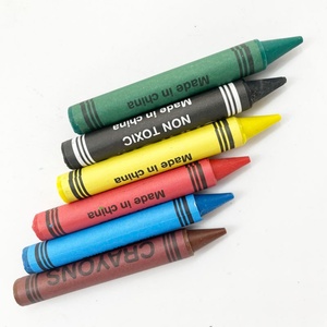 Crayones de Cera Jumbo de 1.4cm de Diámetro, No Tóxicos, de Primera Calidad, para Dibujo Infantil, Mejor Compra - Product Image 1