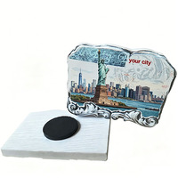 Aimants de réfrigérateur 3D personnalisés en résine, thème Plage, Océan, Tourisme, Pays, Cadeau promotionnel pour les voyages